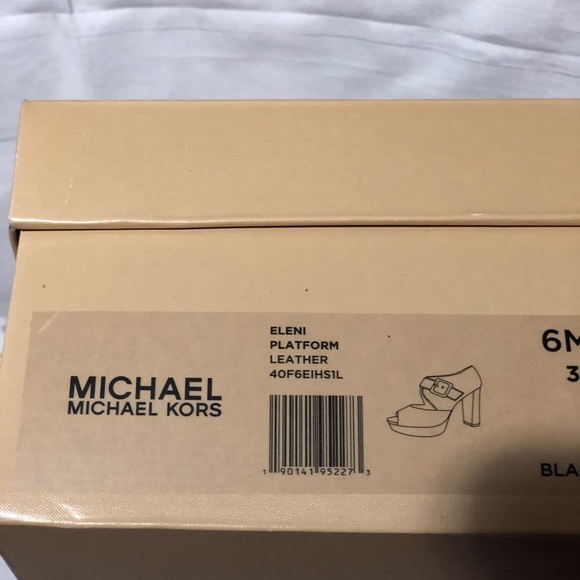 Michael Kors Eleni platform heel size 6 - Picture 7 of 7